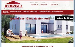 maisonsmag.fr website preview