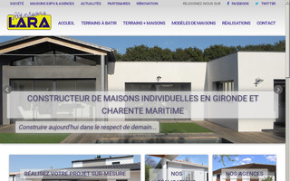 maisons-lara.com website preview