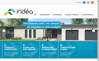 maisonsfidea.fr website preview