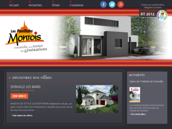 pavillons-montois.com website preview