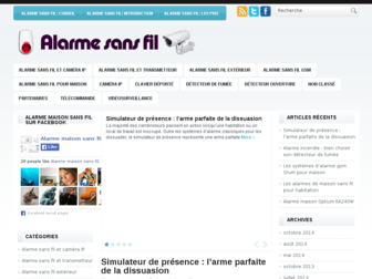 alarme-maison-sans-fil.eu website preview