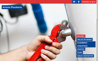 arlotto-plomberie.fr website preview