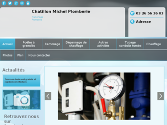 chauffage-plomberie-oeuilly.fr website preview