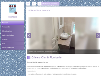 orleans-clim-plomberie.fr website preview