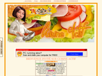 cuisine-actif.justforum.net website preview