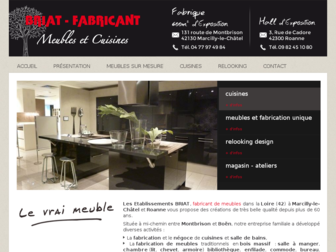 meublesbriat.fr website preview