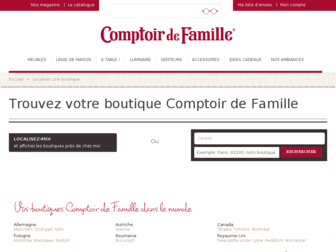 magasin.comptoir-de-famille.com website preview
