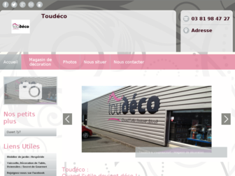 toudeco-montbeliard.fr website preview