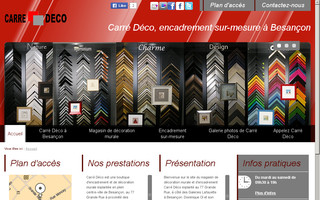encadrement-deco-besancon.fr website preview