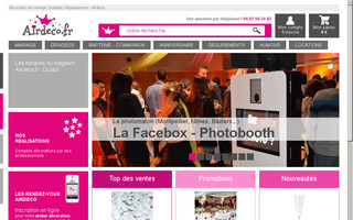 airdeco.fr website preview