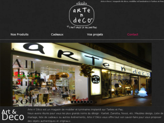 artendeco-design.fr website preview