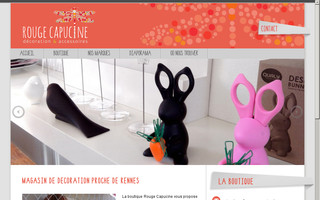 rouge-capucine.fr website preview