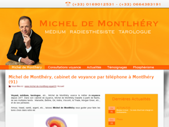 michel-de-montlhery-voyant.fr website preview