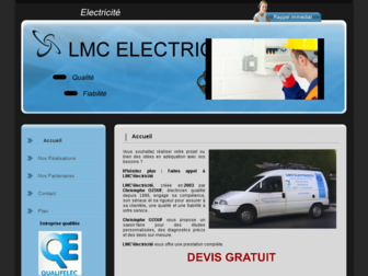 electricite-depannage-electricien-interphonie-renovation.lmcelectricite.com website preview
