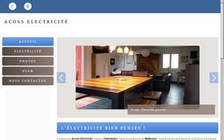 acoss-electricite-depannage.fr website preview