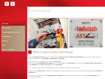 toutelect-ast-depannage.fr website preview