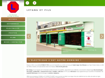 depannage-vente-electricite-letang.fr website preview