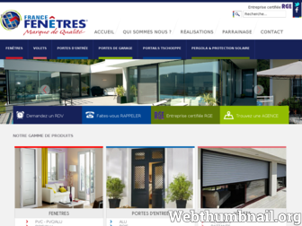 france-fenetres.fr website preview