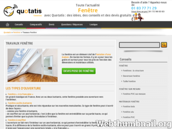 fenetres.quotatis.fr website preview