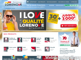 fenetres-lorenove.fr website preview