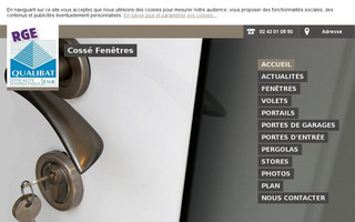cosse-fenetres.fr website preview
