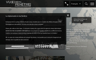 vuedemafenetre.diplomatie.gouv.fr website preview