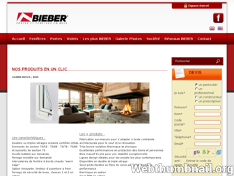 bieber-bois.com website preview