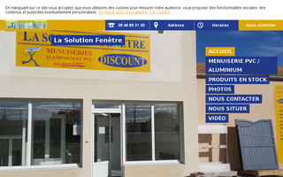lasolutionfenetre.fr website preview