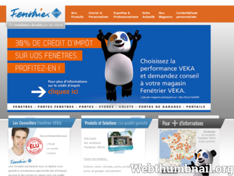 fenetrierveka.fr website preview