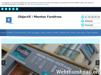 objectiffenetres.com website preview