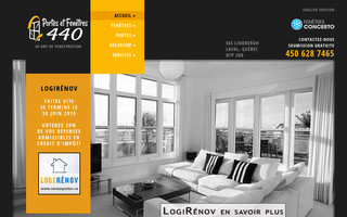 portesetfenetres440.com website preview