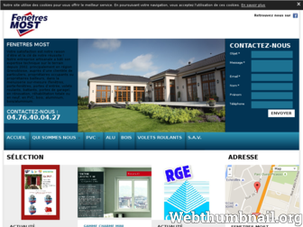 fenetresmost.fr website preview