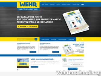 fenetre-wehr.com website preview