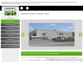 menuiserie-nord-pvc.com website preview