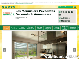 menuisiers-pevecistes-annemasse.com website preview
