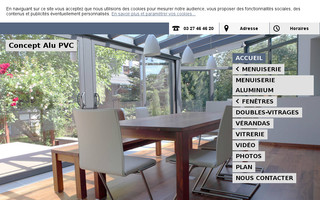 conceptalupvc.com website preview