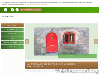 isobois.fr website preview