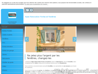 grenoble-renovation-porte-fenetre.fr website preview