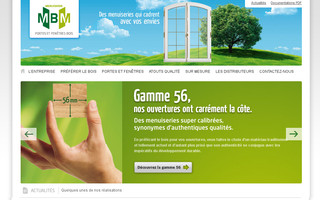 menuiserie-mbm.fr website preview