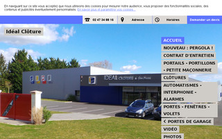 idealcloture.eu website preview