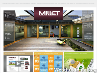 groupe-millet.com website preview