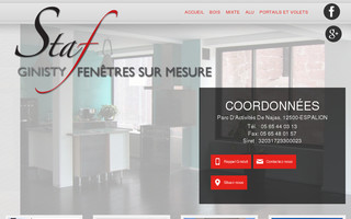 staf.fr website preview