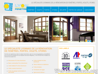 lyonfenetres.com website preview