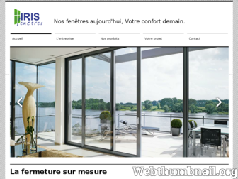 iris-fenetres.com website preview