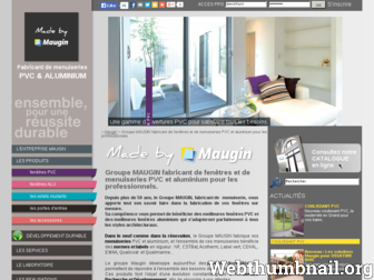 maugin.fr website preview
