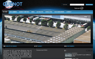 quenot.fr website preview