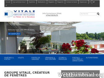 groupe-vitale.com website preview
