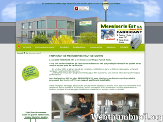 menuiserie-est.fr website preview