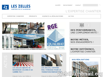 leszelles.fr website preview