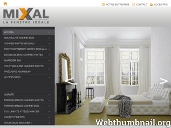 mixal.fr website preview